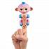 Интерактивная обезьянка Канди, цвет - розовая и голубая, 12 см.  - миниатюра №3